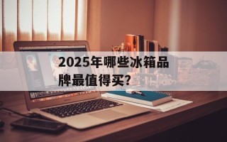 2025年哪些冰箱品牌最值得买？