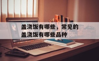盖浇饭有哪些，常见的盖浇饭有哪些品种