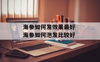 海参如何发效果最好 海参如何泡发比较好
