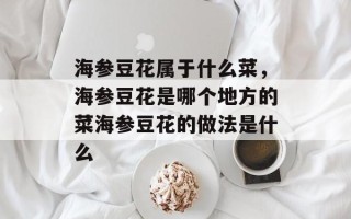 海参豆花属于什么菜，海参豆花是哪个地方的菜海参豆花的做法是什么