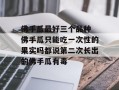 佛手瓜最好三个品种 佛手瓜只能吃一次性的果实吗都说第二次长出的佛手瓜有毒