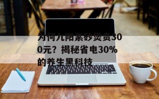 为何九阳紫砂煲贵300元？揭秘省电30%的养生黑科技