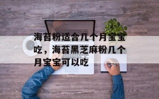 海苔粉适合几个月宝宝吃，海苔黑芝麻粉几个月宝宝可以吃