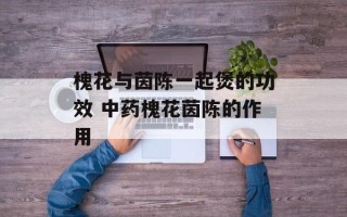 槐花与茵陈一起煲的功效 中药槐花茵陈的作用