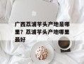 广西荔浦芋头产地是哪里？荔浦芋头产地哪里最好