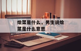 烩菜是什么，男生说烩菜是什么意思