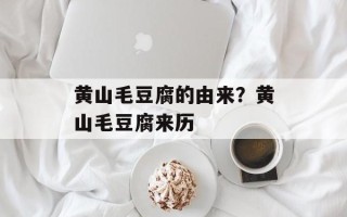 黄山毛豆腐的由来？黄山毛豆腐来历