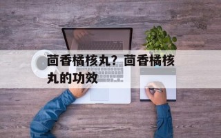 茴香橘核丸？茴香橘核丸的功效