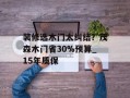 装修选木门太纠结？茂森木门省30%预算_15年质保