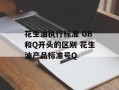 花生油执行标准 GB和Q开头的区别 花生油产品标准号Q