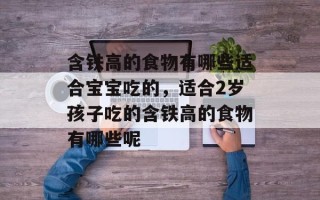 含铁高的食物有哪些适合宝宝吃的，适合2岁孩子吃的含铁高的食物有哪些呢