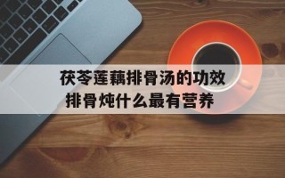 茯苓莲藕排骨汤的功效 排骨炖什么最有营养
