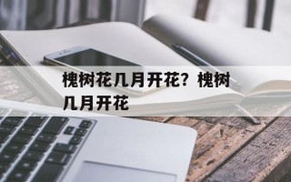 槐树花几月开花？槐树几月开花