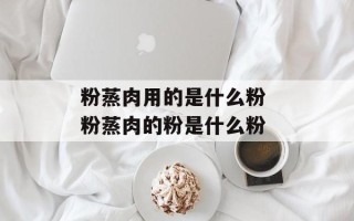 粉蒸肉用的是什么粉 粉蒸肉的粉是什么粉