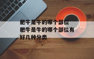 肥牛是牛的哪个部位 肥牛是牛的哪个部位有好几种分类