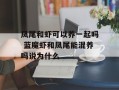 凤尾和虾可以养一起吗 蓝魔虾和凤尾能混养吗说为什么