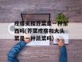 疙瘩头和芥菜是一种东西吗(芥菜疙瘩和大头菜是一种蔬菜吗)