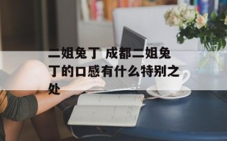二姐兔丁 成都二姐兔丁的口感有什么特别之处
