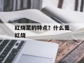 红烧菜的特点？什么是红烧