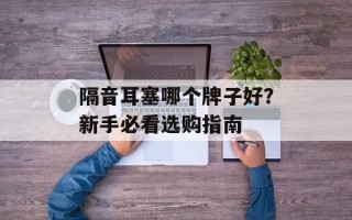 隔音耳塞哪个牌子好？新手必看选购指南