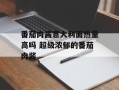 番茄肉酱意大利面热量高吗 超级浓郁的番茄肉酱