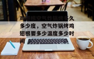 鸡翅根空气炸锅烤多久多少度，空气炸锅烤鸡翅根要多少温度多少时间