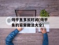 炖平鱼多长时间(炖平鱼的家常做法大全)