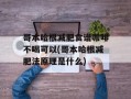 哥本哈根减肥食谱咖啡不喝可以(哥本哈根减肥法原理是什么)