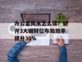 办公室风水怎么摆？避开3大破财位布局效率提升30%