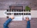 黄豆花生炖猪蹄有什么功效？猪蹄炖黄豆的功效