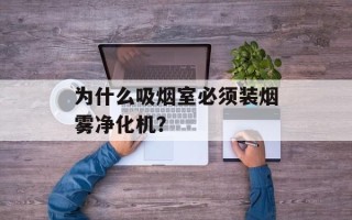 为什么吸烟室必须装烟雾净化机？