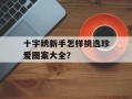 十字绣新手怎样挑选珍爱图案大全？