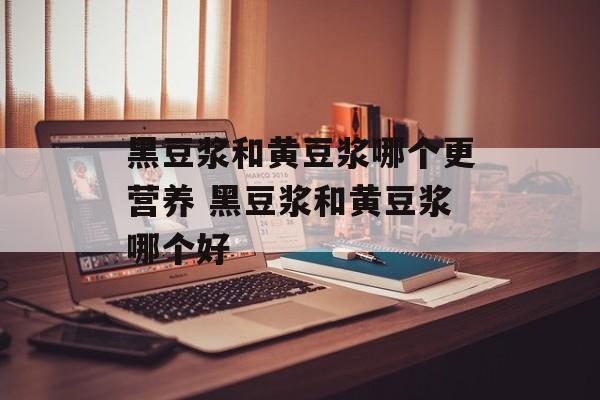 黑豆浆和黄豆浆哪个更营养 黑豆浆和黄豆浆哪个好-第1张图片-