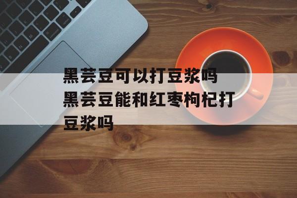 黑芸豆可以打豆浆吗 黑芸豆能和红枣枸杞打豆浆吗-第1张图片-