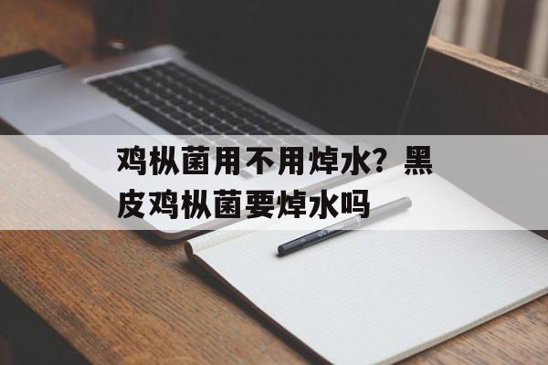 鸡枞菌用不用焯水？黑皮鸡枞菌要焯水吗-第1张图片-