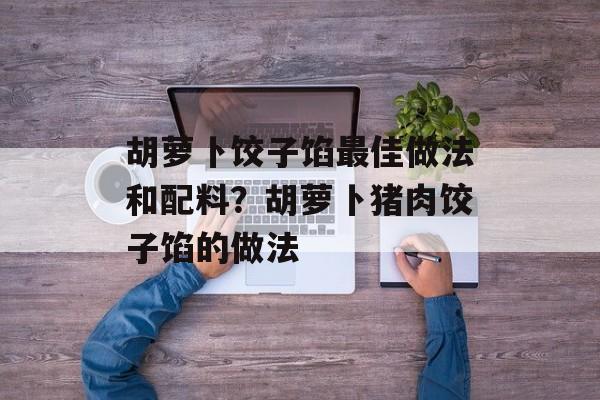 胡萝卜饺子馅最佳做法和配料？胡萝卜猪肉饺子馅的做法-第1张图片-