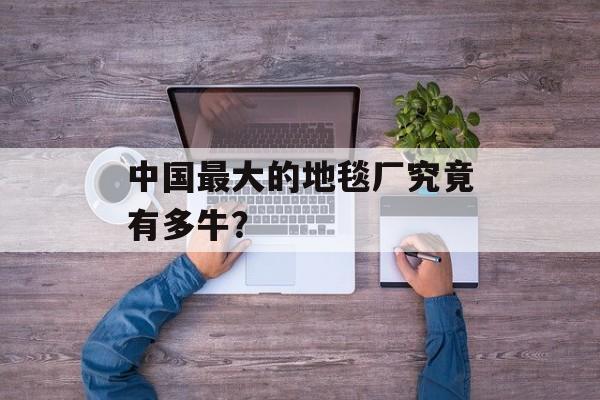 中国最大的地毯厂究竟有多牛？-第1张图片-