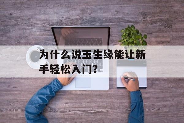 为什么说玉生缘能让新手轻松入门？-第1张图片-